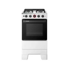 Fogão 4 Bocas Esmaltec Branco Ideal Super 4121, Branco, Bivolt