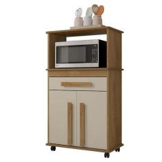Balcão Multiuso Para Micro-ondas ou Forno 74cm Toronto RV Móveis Cinam