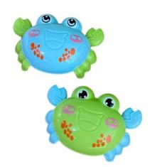 Kit 2 Mini Brinquedo Carrinho A Ficção Em Formato Patinho E Caranguejo