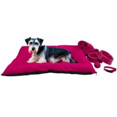 Kit Pet Médio Cama Futon com Mantinha e Acessórios Fofos - Supri Pets,
