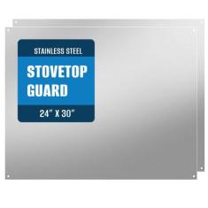 Backsplash de Fogão TUTU em Aço Inoxidável 304 (60x75cm) - Pacote com 