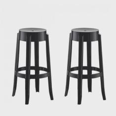 Conjunto 2 Banquetas Shine Plus uz Preto