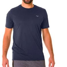 T-Shirt Mizuno Spark 2, P, Azul Noite