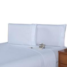 Lençol de cama King 400 Fios 4 Peças 100% algodao com elastico - Rafal