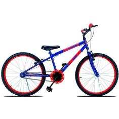Bicicleta Aro 24 Forss Spike Sem Marchas - Preto, Azul
