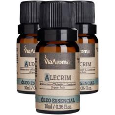 Óleo Essencial Alecrim 3 X 10ml - Via Aroma