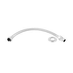 Ligação Flexível de Metal 40cm para Água Quente e Fria