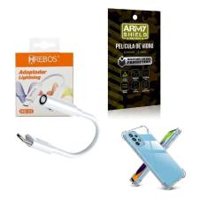 Capa Motorola G535G + Adaptador P2 Para Tipo C + Película 3D