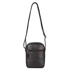 Bolsa shoulder bag de couro Pietro - Preta