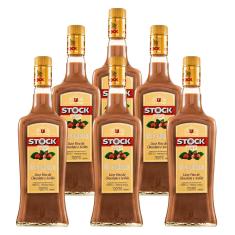 Licor Fino de Chocolate e Avelãs Stock Gianduia 720ml 6un