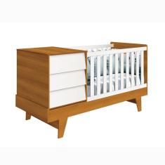 Berço Americano Multifuncional 4 em 1 Reller Prince Cama