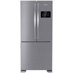 Geladeira Brastemp French Door Frost Free Inverter 554L Inox BRO85AK
