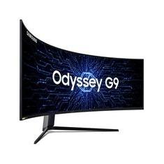 Monitor Gamer Samsung Odyssey G9 49' Curvo, 240 Hz, DQHD, 1ms, FreeSync Premium, HDR 1000, HDMI/DisplayPort, Ajuste de Altura - LC49G95TSSLXZD