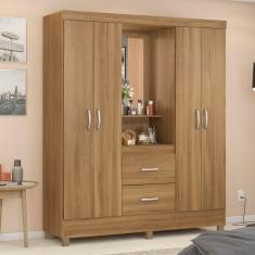 Guarda Roupa Capelinha 4 Portas Lord Demóbile Móveis Amendola