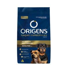 Ração Origens Cães Adultos Pit Bull/Rottweiler 15kg