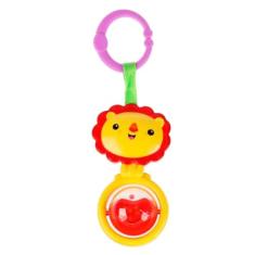 Chocalho Mordedor Bebê Interativo Leãozinho Brinquedo Móbile