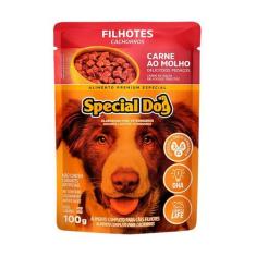 Ração Úmida Special Dog Ultralife para Cães Filhotes Sabor Carne ao Mo