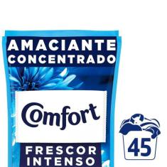 Amaciante Concentrado Comfort Frescor Intenso 900ml Refil, Óleo de Arg