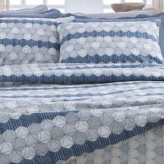 Jogo de cama Queen Due 04 peças 150 FIOS com Algodão Corttex Attuale, 