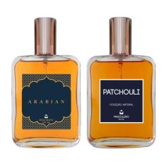 Kit Perfume Masculino - Arabian + Patchouli Clássico 100ml - Essência 
