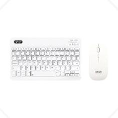 Teclado Sem Fio Para Computador Notebook Mini Keycaps Macio KP-TE127 -