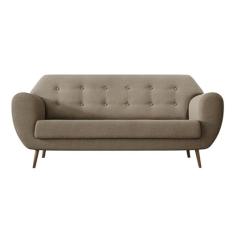 Sofá 3 Lugares Beegees Linho Bege