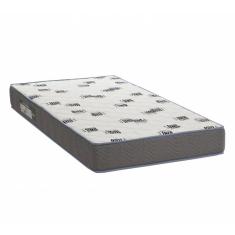 Colchão Solteiro Light Bordado Espuma D33 Selada 88x188x17cm - Ortobom