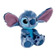 Pelúcia Stitch Big Feet  Azul Infantil Disney 30Cm