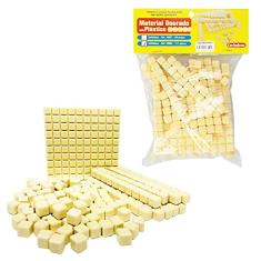 Material Dourado Matemática Escolar De Plástico 111 Peças Carimbras