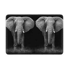 My Daily Elephant capa protetora de couro para passaporte