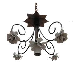 Lindo Lustre de Flores Simples Artesanal para Sala Moderna Preço de Fabrica