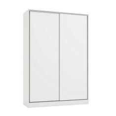 Guarda Roupa Solteiro Kappesberg 2 Portas de Correr Branco