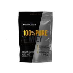 100% Pure Whey Refil (900g) - Sabor: Iogurte c/ Limão - Probiótica