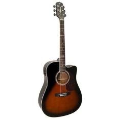 Violão Eletroacústico Folk Cutway Giannini Gf1D Sunburst