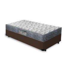 Cama Box com Colchão de Espuma D33 Ortobom ISO 100 Solteiro 78 cm, Mar
