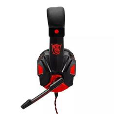 Headset Exbom Gamer Ps4 Fone de Ouvido Com Microfone Preto