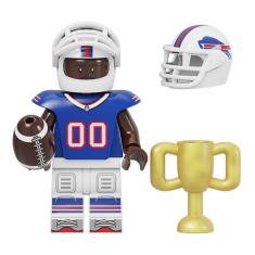 Boneco Blocos De Montar Bills Futebol Americano