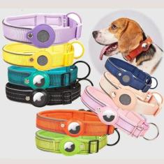 Coleira Cachorro Pet Gps Airtag Apple Placa Identificação - Difinity, 