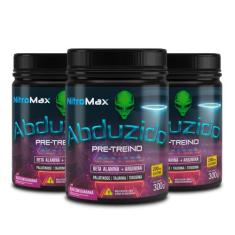 3x abduzido pre treino nitro max açai com guarana 300g - NITROMAX