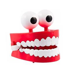 Brinquedo Dentadura Maluca Crazy Crac Pula Pula Corda