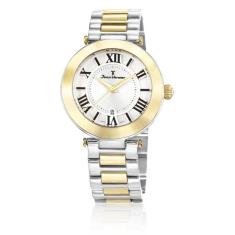 Relógio Pulso Jean Vernier Feminino Aço Bicolor Jv06854