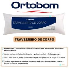 Travesseiro de Corpo Ortobom Xuxão Giant Pillow - Corrige Postura - Ev