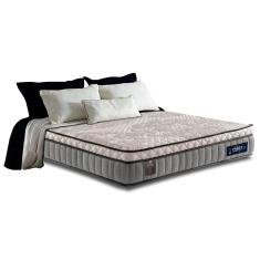 Colchão King Molas Ensacadas Frost ThermoGel Euro Pillow D33 193x203x31 Cama Inbox