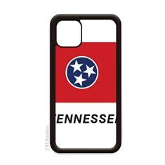 Capa State Flag Contour Tennessee para iPhone 12 Pro Max para Apple Mini Mobile Case Shell