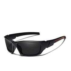 Óculos de Sol Masculino Esportivo Kingseven Proteção Polarizados UV400 Anti-Reflexo S768 (Preto)
