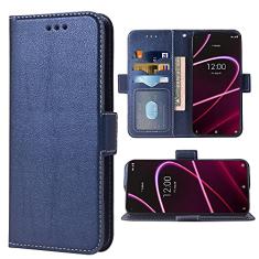 WWAAYSSXA Compatível com T-Mobile Revvl 5G capa carteira alça de pulso couro flip capa suporte suporte acessórios celulares capas de telefone para celular Tmobile Revvl5G T Mobile TCL Revel G5 T790W