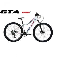 Bicicleta Aro 29 Absolute Hera Kit 2x9 Gta Sunrun Freio Disco K7 11/36 Pedivela 24/38d Garfo Trava - Branco Tam.17