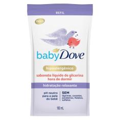 Sabonete Líquido Baby Dove Hora de Dormir Refil 180ml - Dove Baby, 1, 