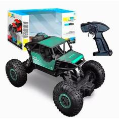 Carrinho de Controle Remoto Big Foot Com Suspensão Off-Road Brinquedo 