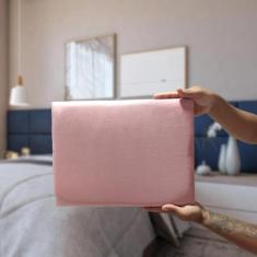 Cabeceira Cama Box Casal Modulos Adesivo Viena - Viena Designer, Rosa